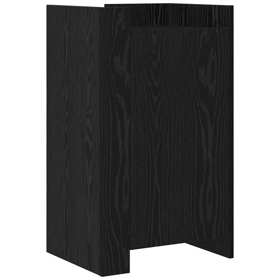 Buffet Chêne noir 45 x 35 x 75 cm - 2