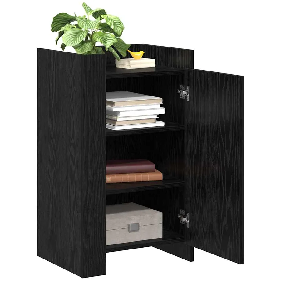 Buffet Chêne noir 45 x 35 x 75 cm - 3