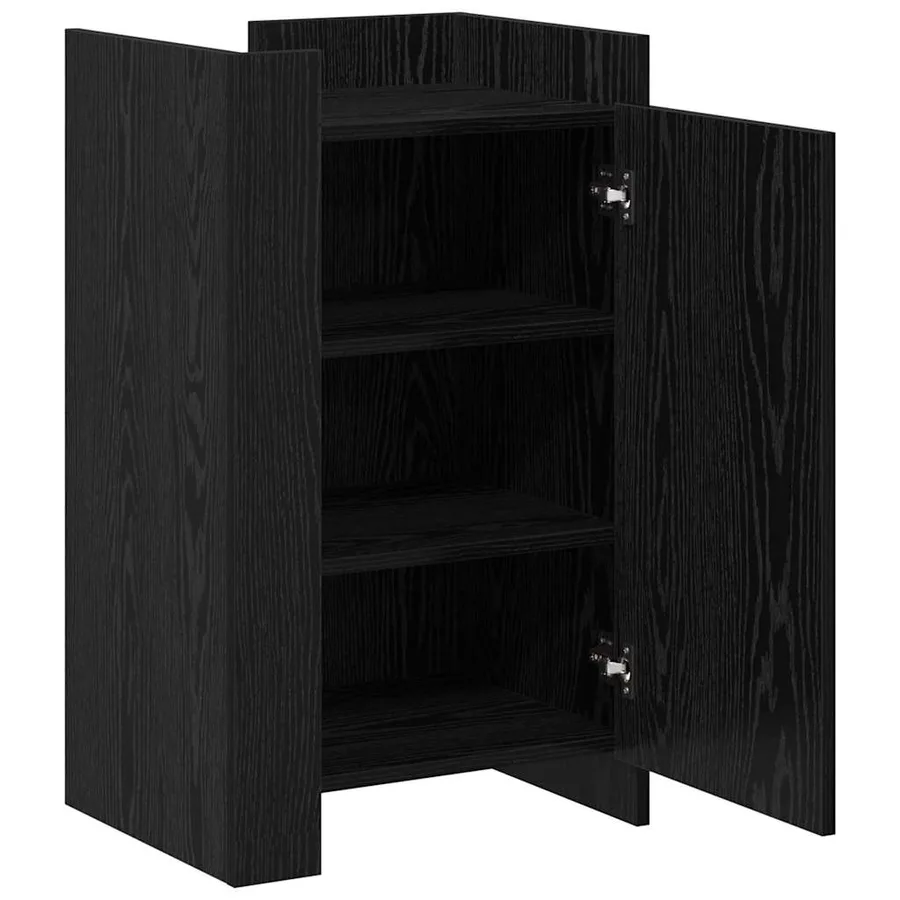Buffet Chêne noir 45 x 35 x 75 cm - 5