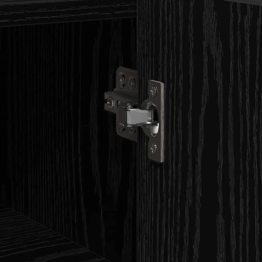 Buffet Chêne noir 45 x 35 x 75 cm - 9