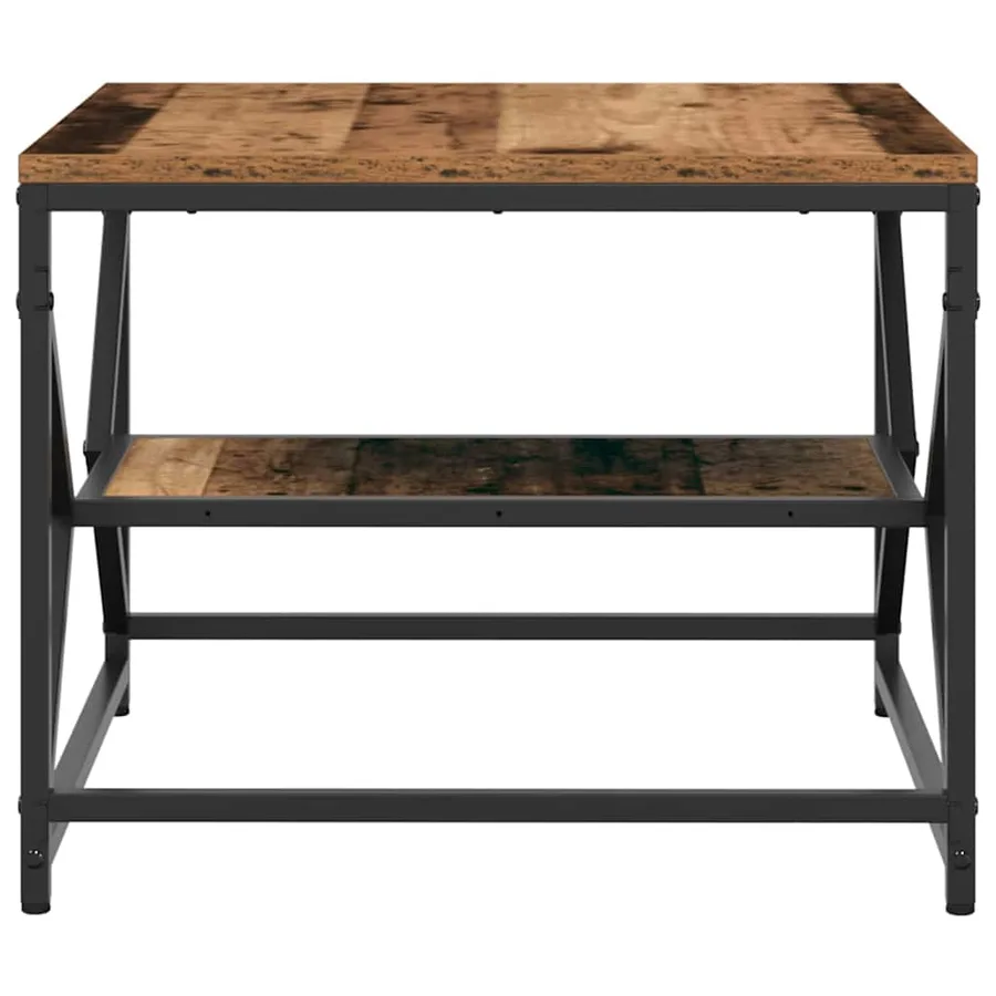 Table basse Bois Ancien 51 x 50 x 40 cm - 7