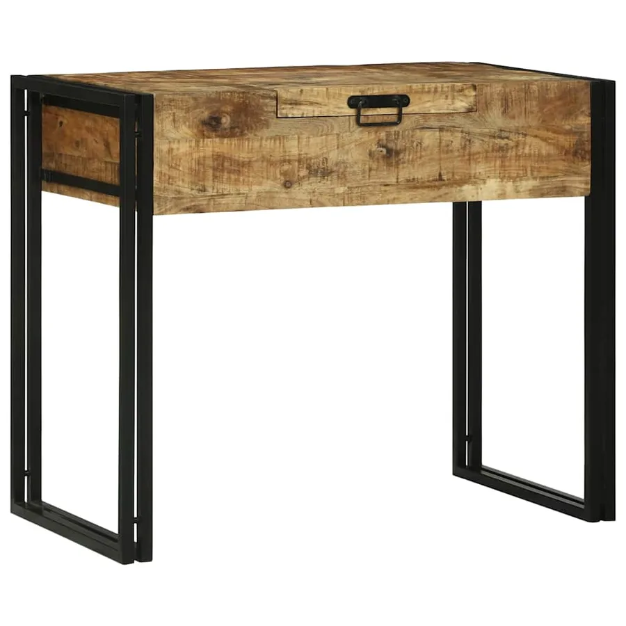 Tables de maquillage pour chambre Bois de manguier massif - 2