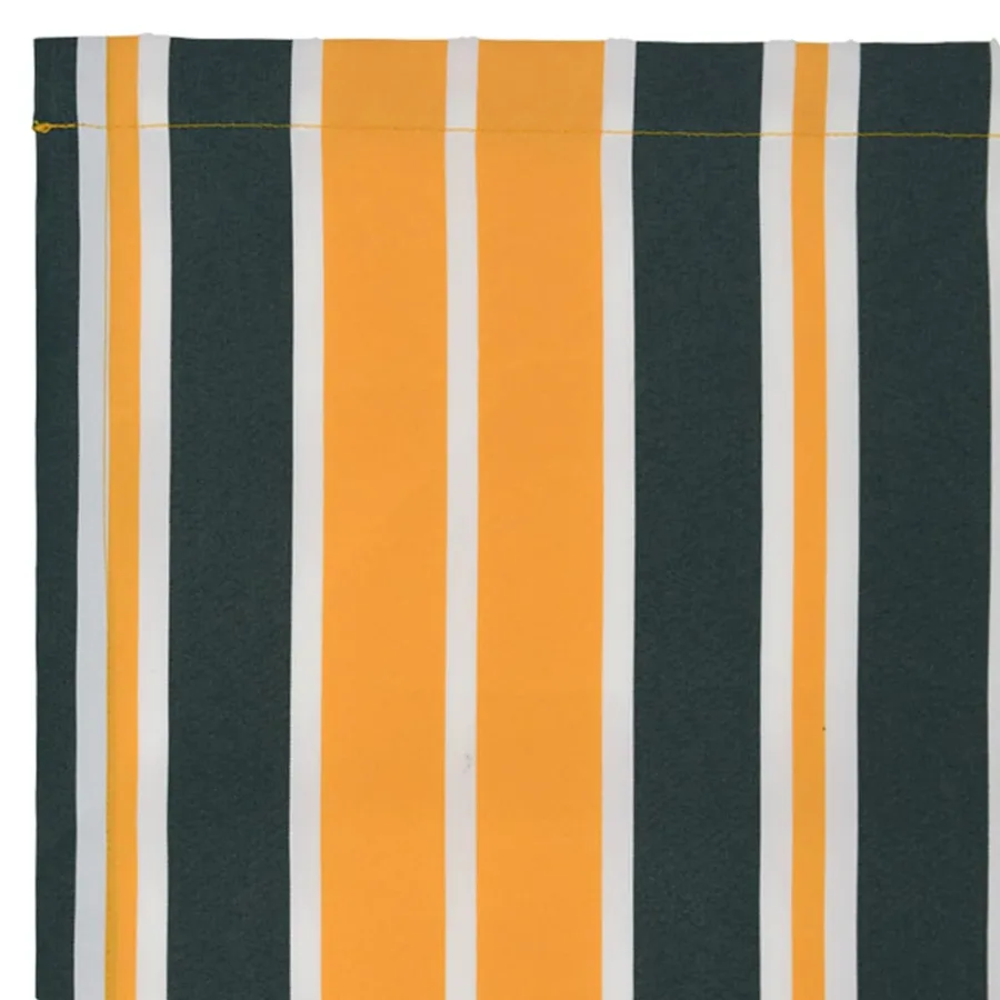 Remplacement de lambrequin Vert et jaune 2,5 m Polyester - 6