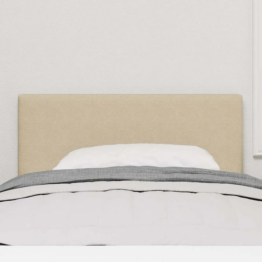 Tête de lit Gris Vert Clair 80 cm Tissu en velours côtelé - 3