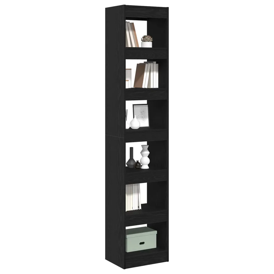 Bibliothèque Chêne noir 40 x 30 x 198 cm Bois d'ingénierie - 3