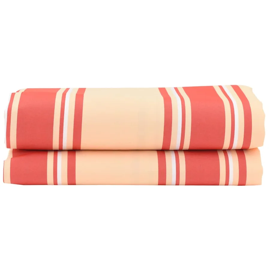 Toile de rechange pour auvent Jaune et Orange 1000 x 160 cm - 2