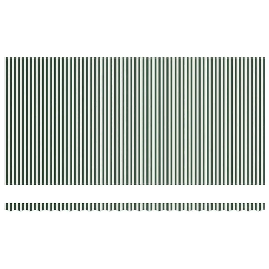 Auvent rétractable Vert et blanc 600 × 350 cm - 7