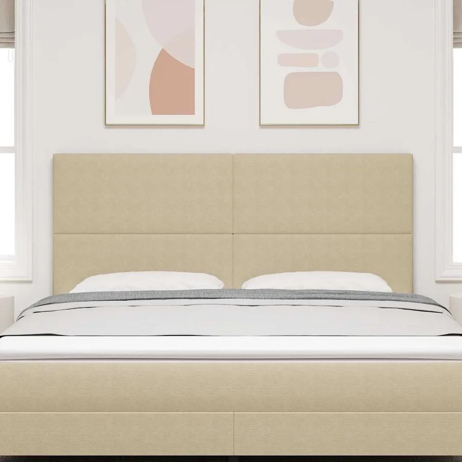 Tête de lit LED Vert gris 180 cm Tissu en velours côtelé - 3