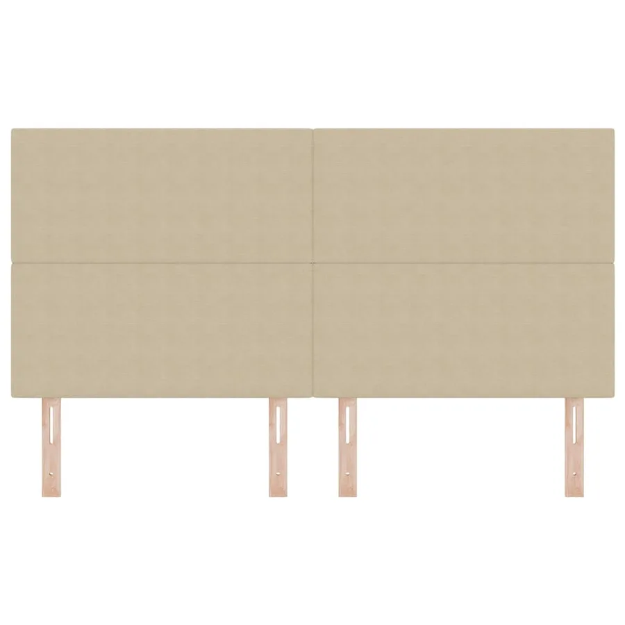 Tête de lit LED Vert gris 180 cm Tissu en velours côtelé - 5