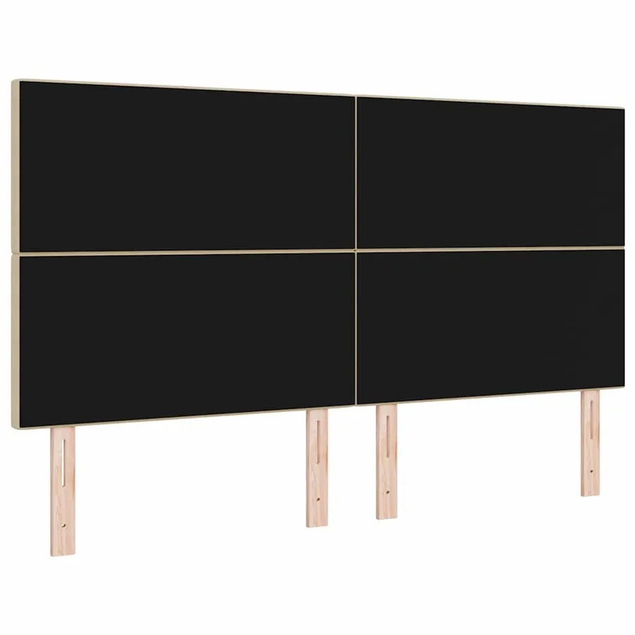 Tête de lit LED Vert gris 180 cm Tissu en velours côtelé - 7