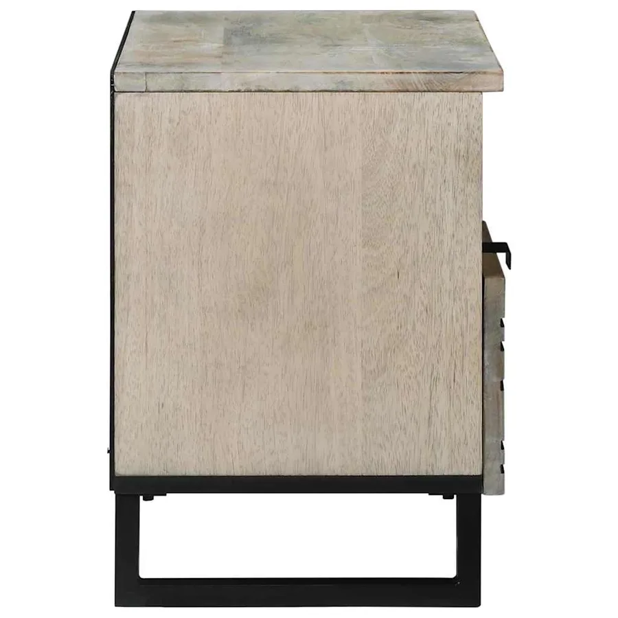 Unites TV avec tiroir Blanc 80 x 33 x 46 cm Bois d'ingénierie - 4