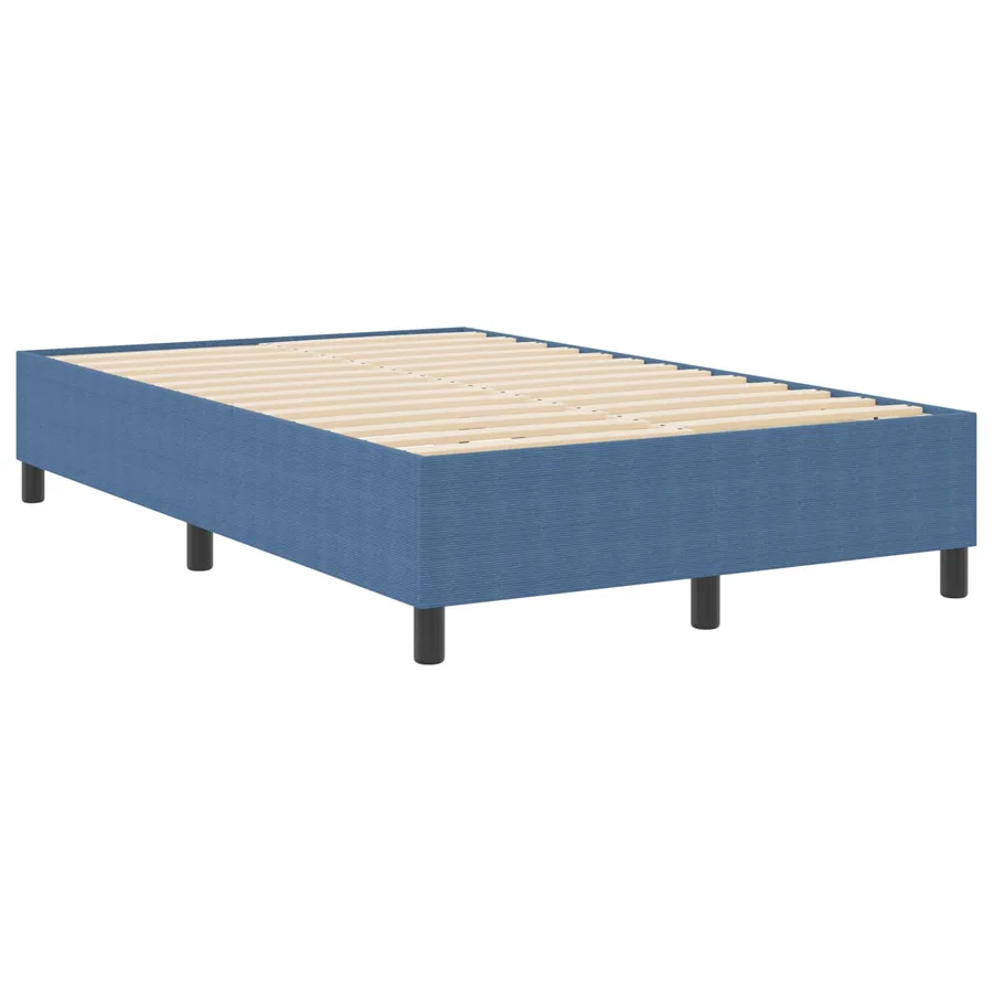 Cadre de lit plateforme Bleu 120 x 200 cm - 2
