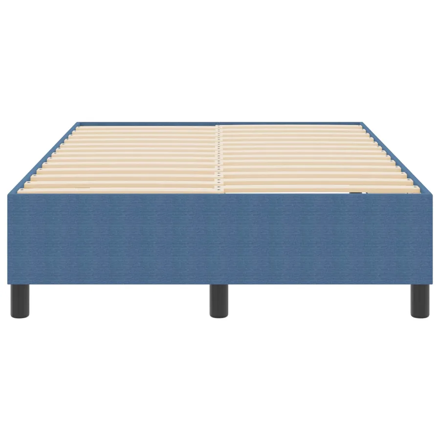 Cadre de lit plateforme Bleu 120 x 200 cm - 5