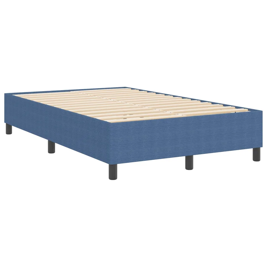 Cadre de lit plateforme Bleu 120 x 200 cm - 7