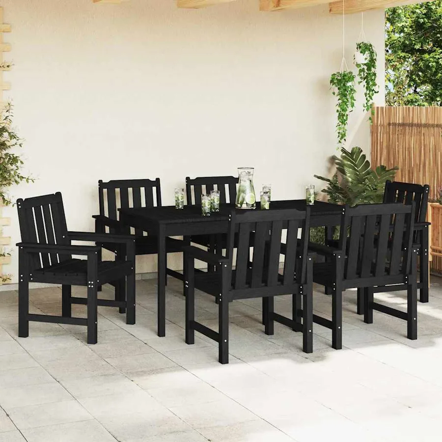 Chaise de jardin 6 pcs Gris clair 65,5 x 59 x 88 cm - 15