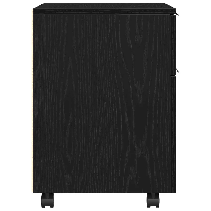 Cabinet de Dossier Chêne noir 45 x 38 x 54 cm Bois d'ingénierie - 7