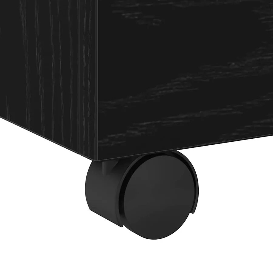Cabinet de Dossier Chêne noir 45 x 38 x 54 cm Bois d'ingénierie - 8