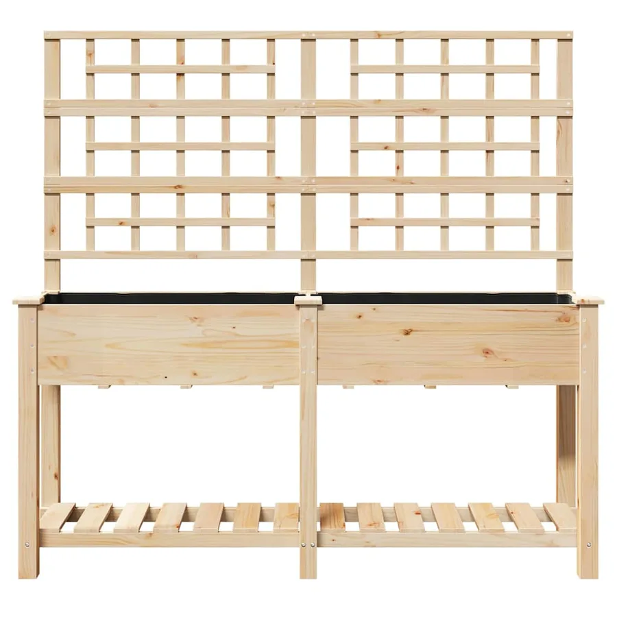 Cache-pot de jardin Beige 161 x 46 x 152,5 cm - 5