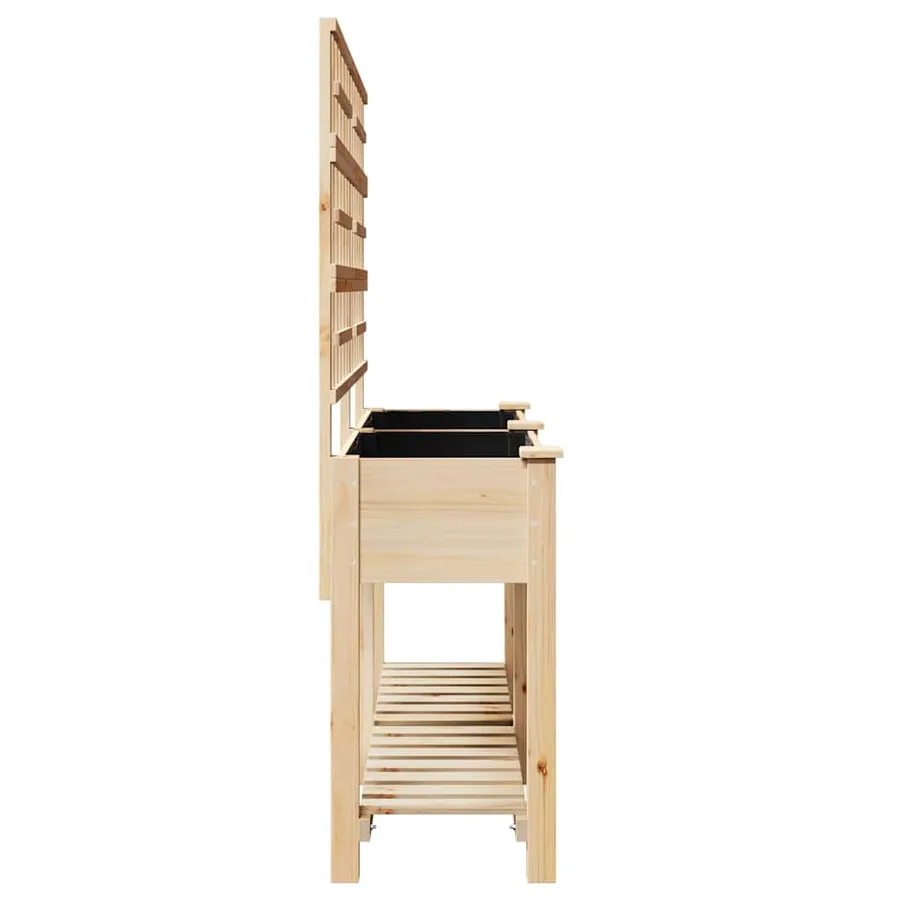Cache-pot de jardin Beige 161 x 46 x 152,5 cm - 6