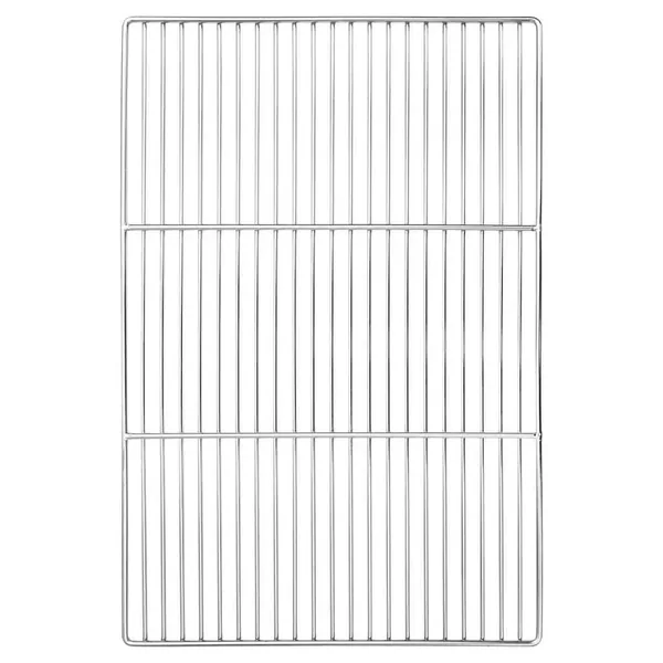 Grille de barbecue Argenté 60 x 40 cm Acier inoxydable