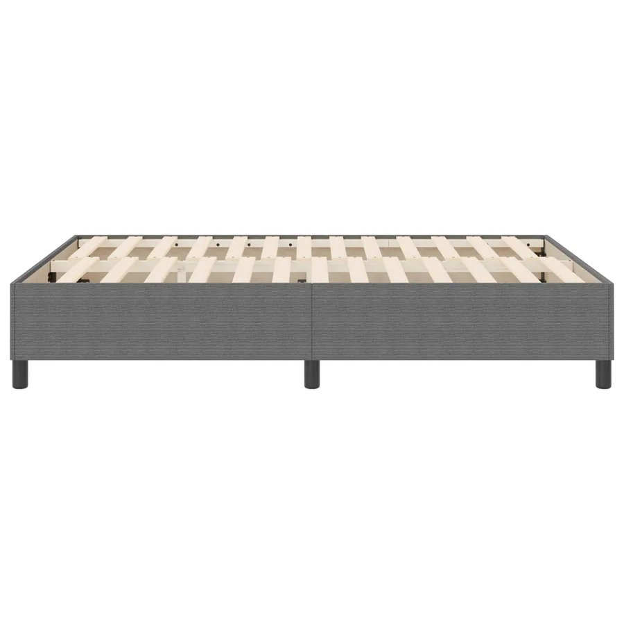 Cadre de lit plateforme Gris clair 140 x 190 cm - 6