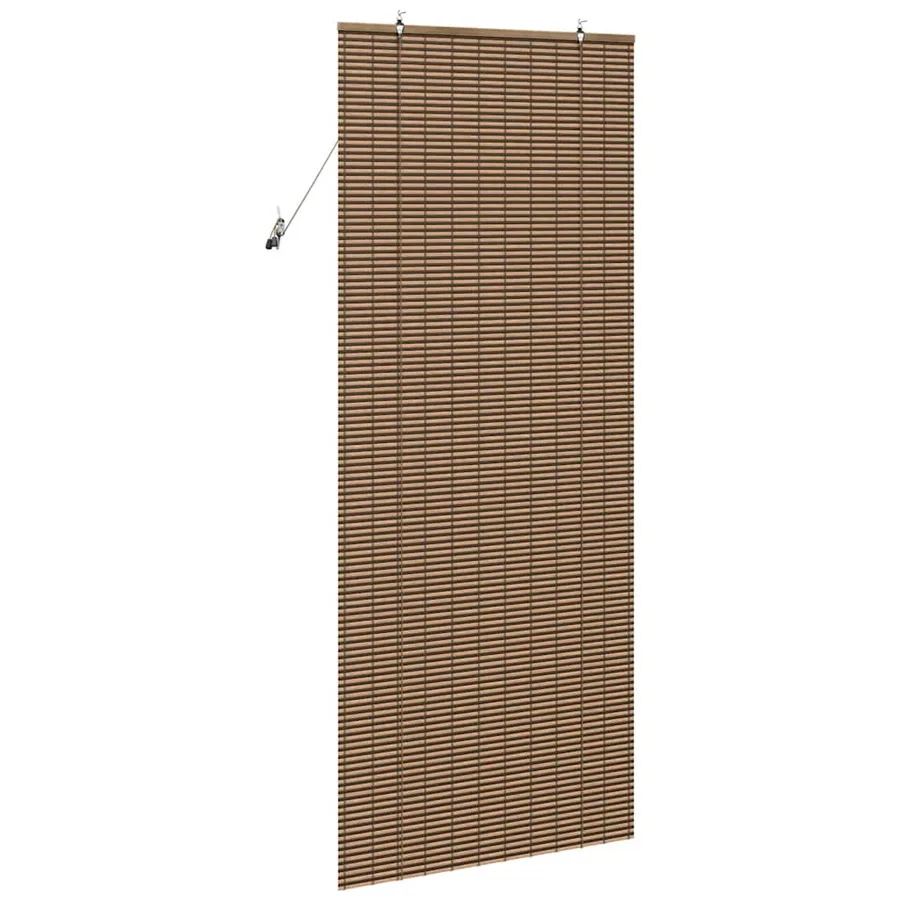 Store enrouleur Marron 80 x 220 cm Bambou - 5