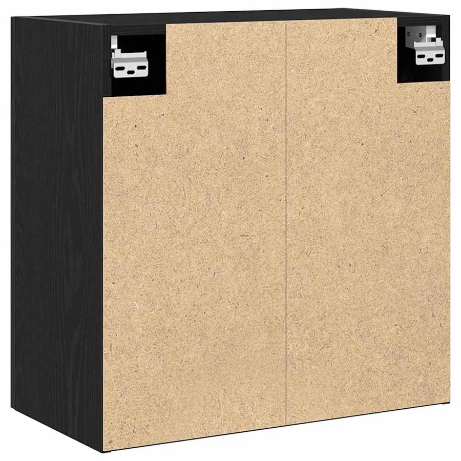Meuble mural Chêne noir 60 x 30 x 60 cm Bois d'ingénierie - 6