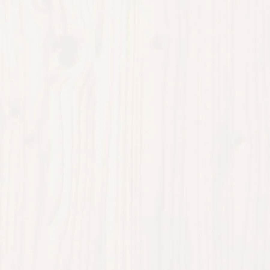 Buffet Blanc 32x34x75 cm Bois massif de pin - 8