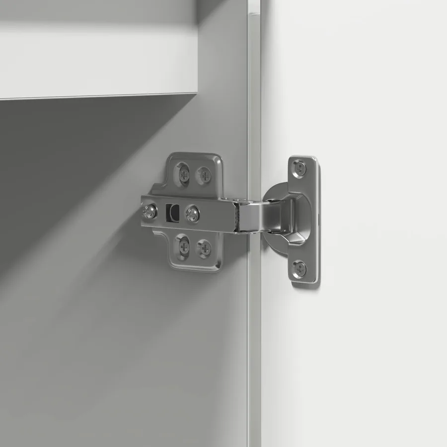 Meuble TV Blanc 100 x 38 x 49 cm Bois d'ingénierie - 11