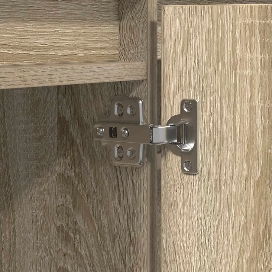 Meuble TV Chêne Sonoma 180 x 38 x 49 cm Bois d'ingénierie - 11