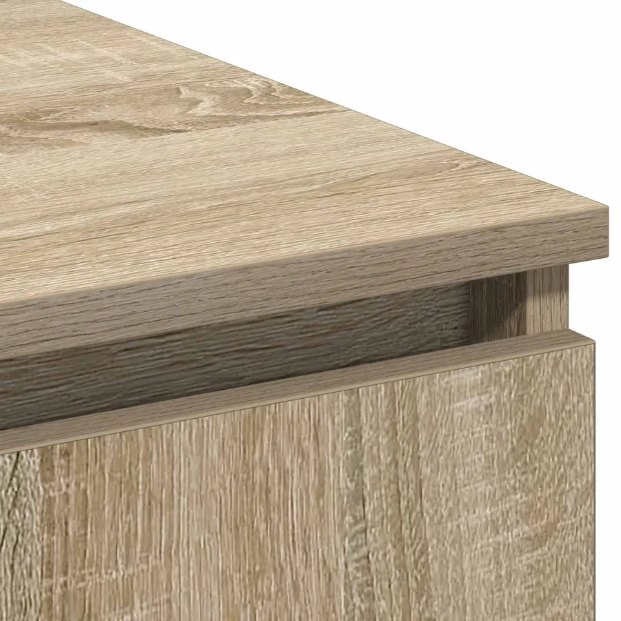 Meuble TV Chêne Sonoma 180 x 38 x 49 cm Bois d'ingénierie - 8