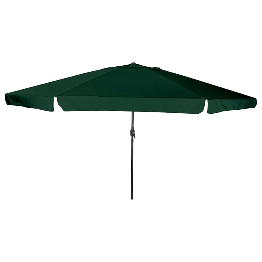 Parasol de jardin Vert 394 x 394 x 248 cm Polyester et Acier