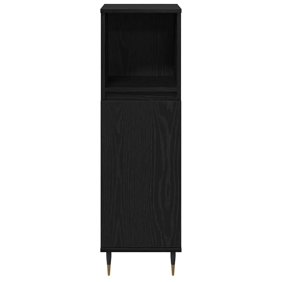 Ensemble de mobilier de salle de bain 3 pc Chêne noir - 9