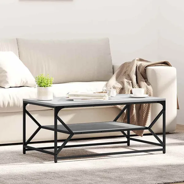 Table basse Gris Sonoma 90 x 50 x 40 cm