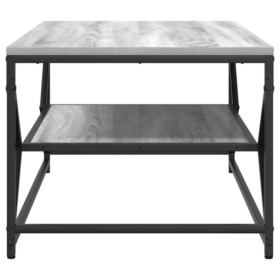 Table basse Gris Sonoma 90 x 50 x 40 cm - 6