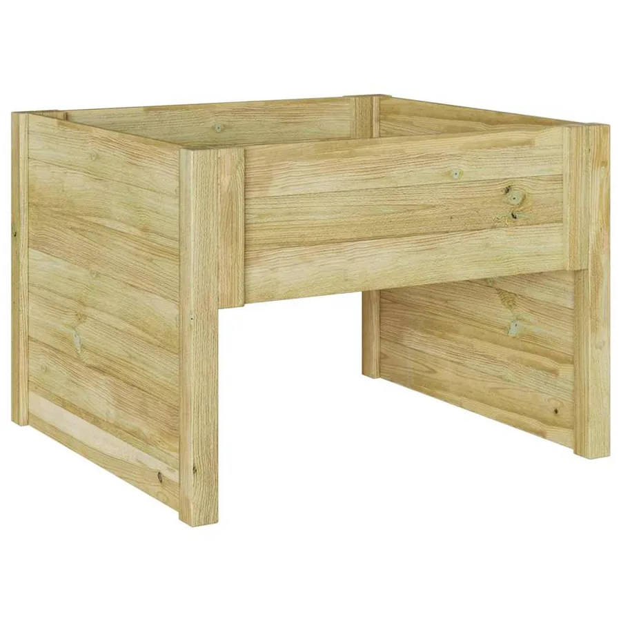 Garage pour tondeuse à gazon Marron 79 x 73 x 56 cm - 7