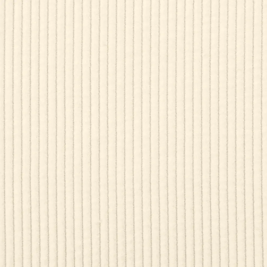 Canapé/Fauteuil crème 100x77x82 cm tissu velours côtelé - 8