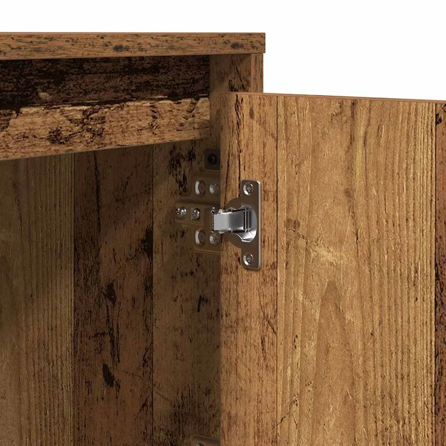 Cabinet de chevet 2 pcs Bois ancien 39 x 34,5 x 50 cm - 13