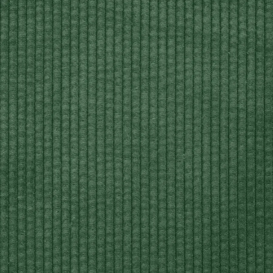 Canapé deux places vert foncé 160 x 77 x 82 cm en tissu velours côtelé - 8