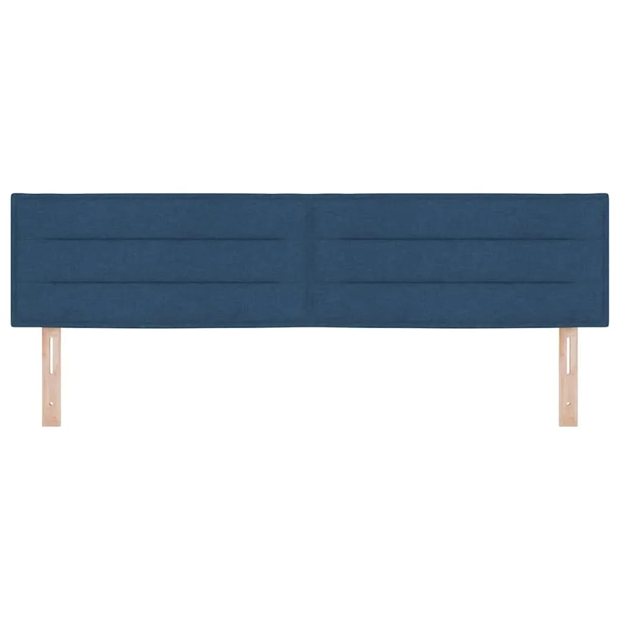 Tête de lit Bleu 180 cm tissu - 4