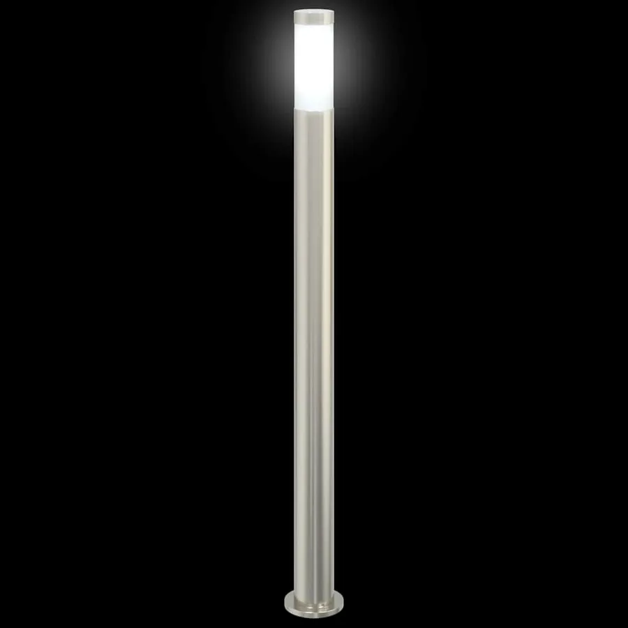Borne lumineuse 110 cm en acier inoxydable IP44 - 6