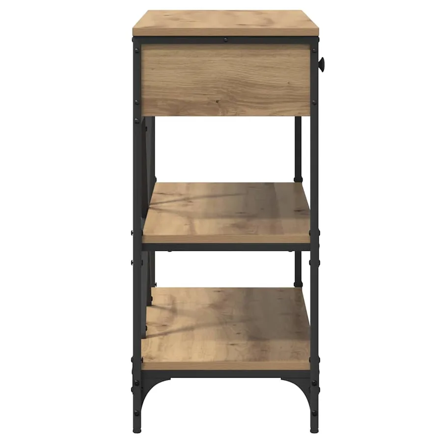 Table console Marron 100 x 34,5 x 75 cm bois - 7