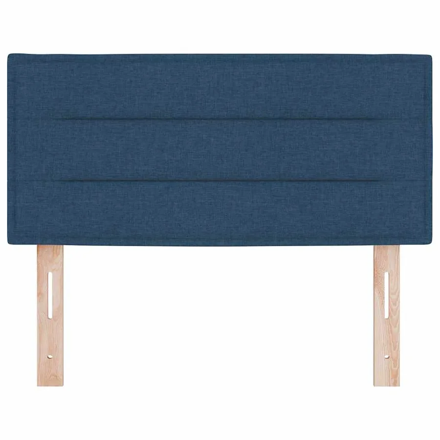 Tête de lit Bleu 100 cm tissu - 4