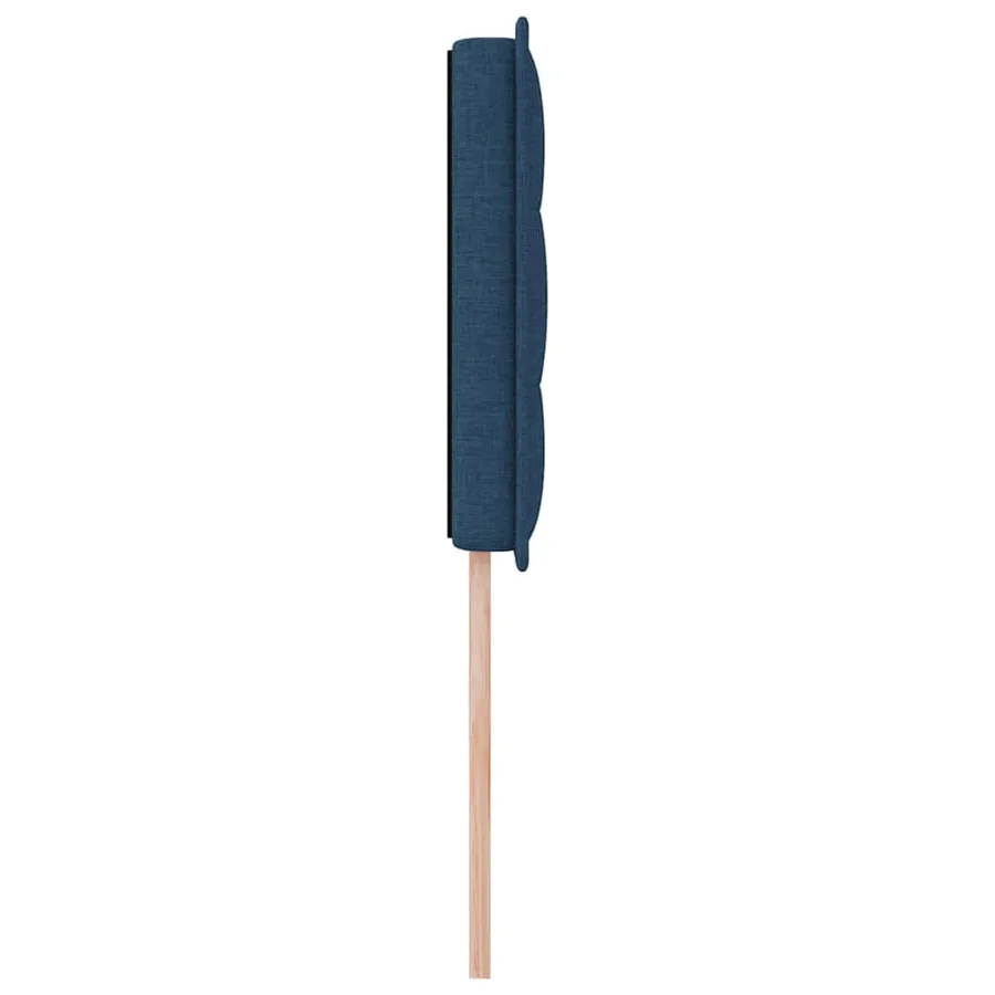 Tête de lit Bleu 100 cm tissu - 5