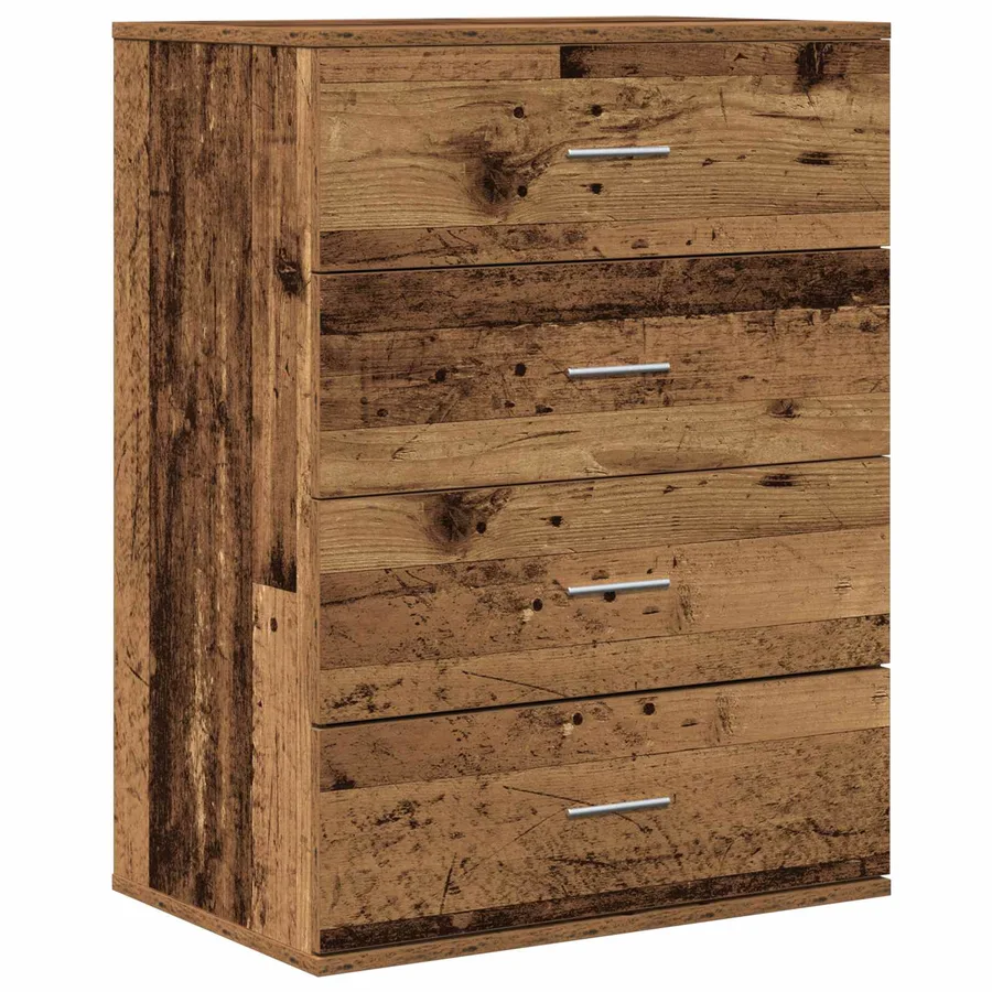 Buffet Bois ancien 60 x 39 x 80 cm Bois d'ingénierie - 2