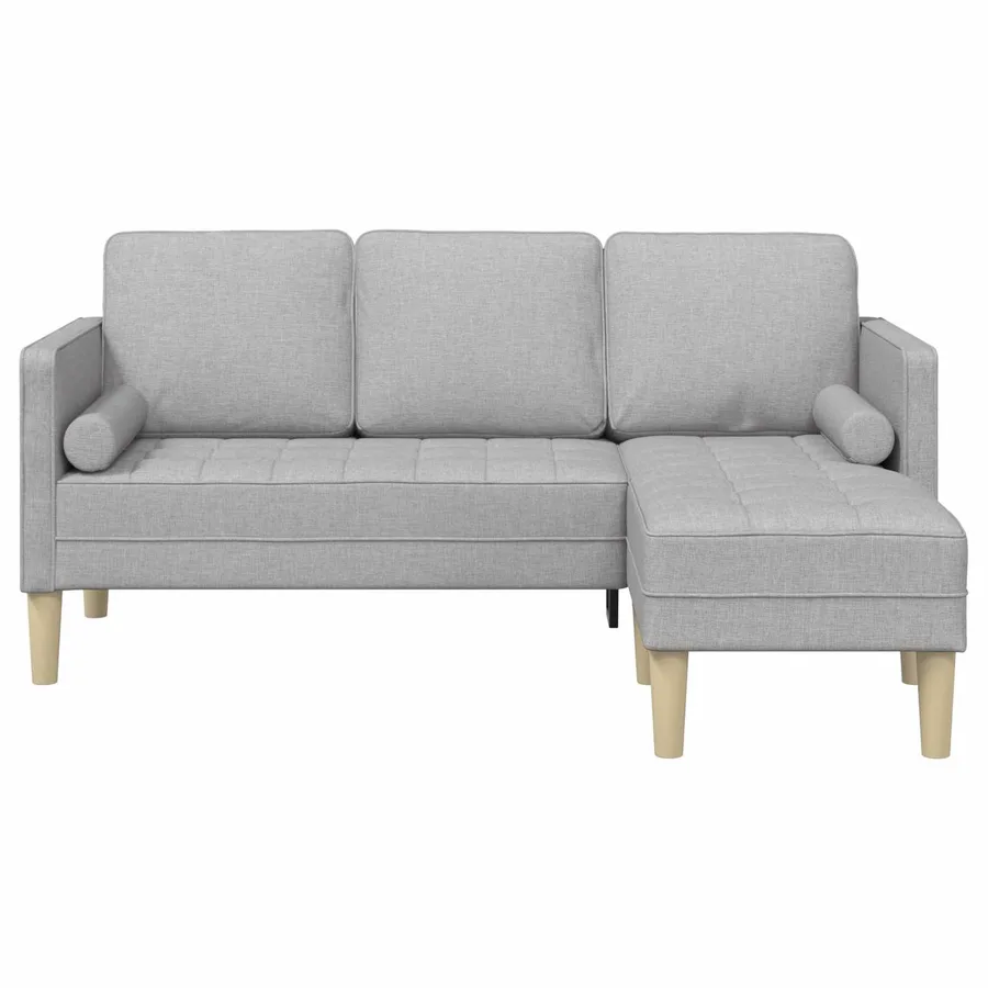 Ensemble de Canapés Gris nuage 173 x 131 x 67 cm Polyester - 4