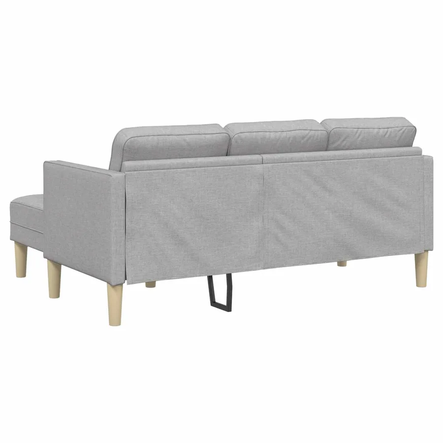 Ensemble de Canapés Gris nuage 173 x 131 x 67 cm Polyester - 6