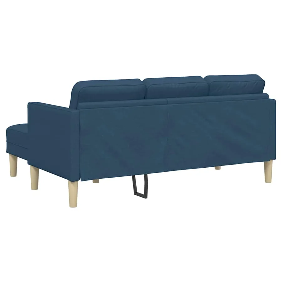Ensemble de Canapés avec coussin Bleu Polyester - 6