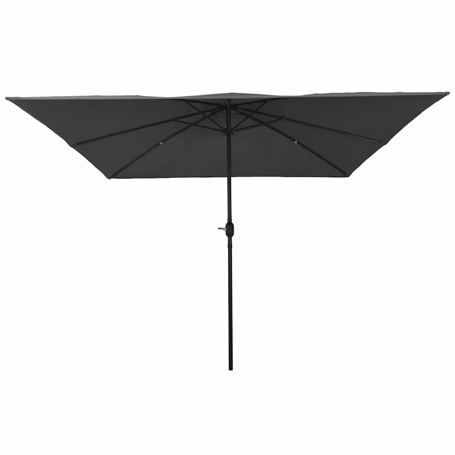 Parasol de jardin Anthracite 295 x 295 x 245 cm - 2