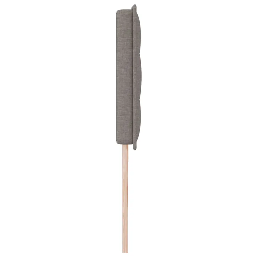 Tête de lit LED avec bandes LED Taupe 200 cm tissu - 6